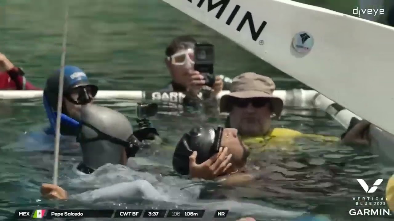 Vertical Blue 2023 by Garmin - Day 3 | Pepe Salcedo | Mexico | CWTB | 106m | BLACKOUT
