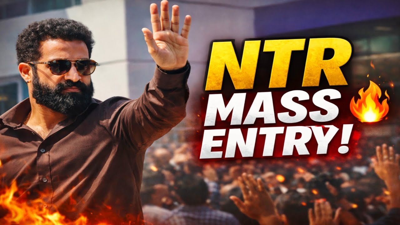 “Jr. NTR Grand Welcome by Fans at KIMS Event ❤️”@KUMARFRND09Talks 