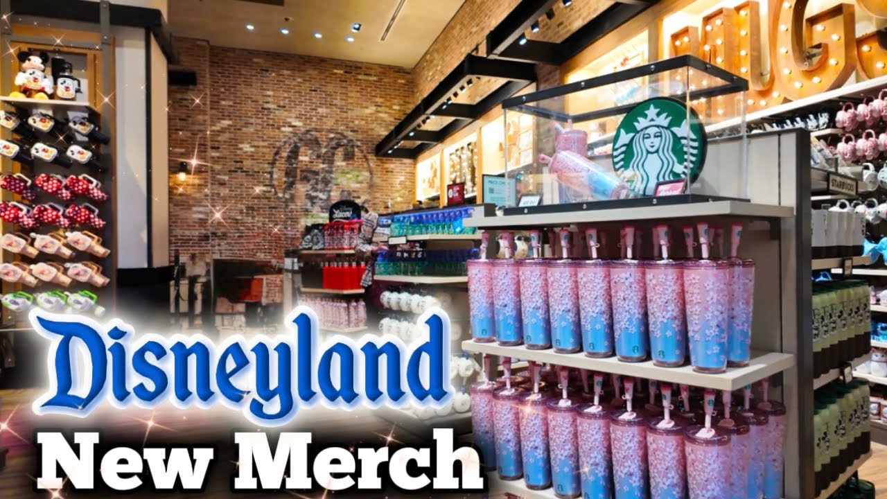 NEW Disneyland Merch Drop! 70th Anniversary, Starbucks Sakura Tumbler & Park Finds