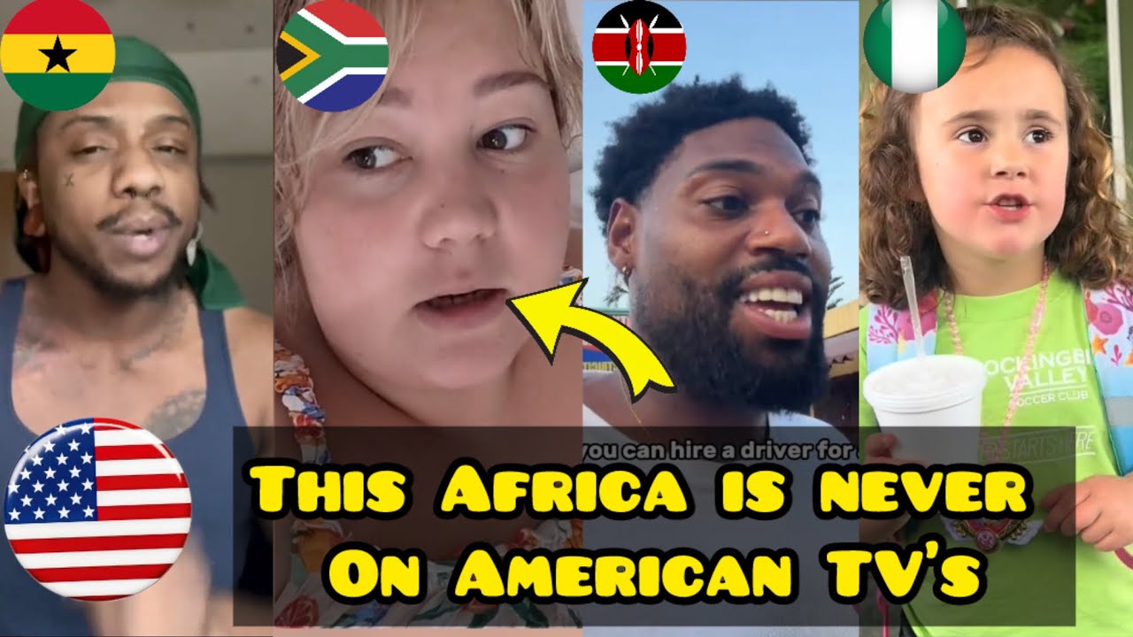 Американцы приезжают в Африку и не хотят уезжать 🇺🇸🇿🇦🇳🇬🇰🇪🇬🇭