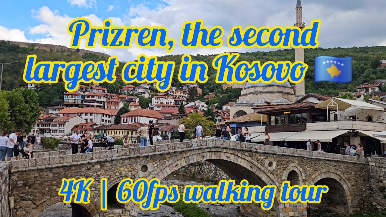 Discover Prizren, Kosovo in Stunning 4K | 60fps | Walking Tour