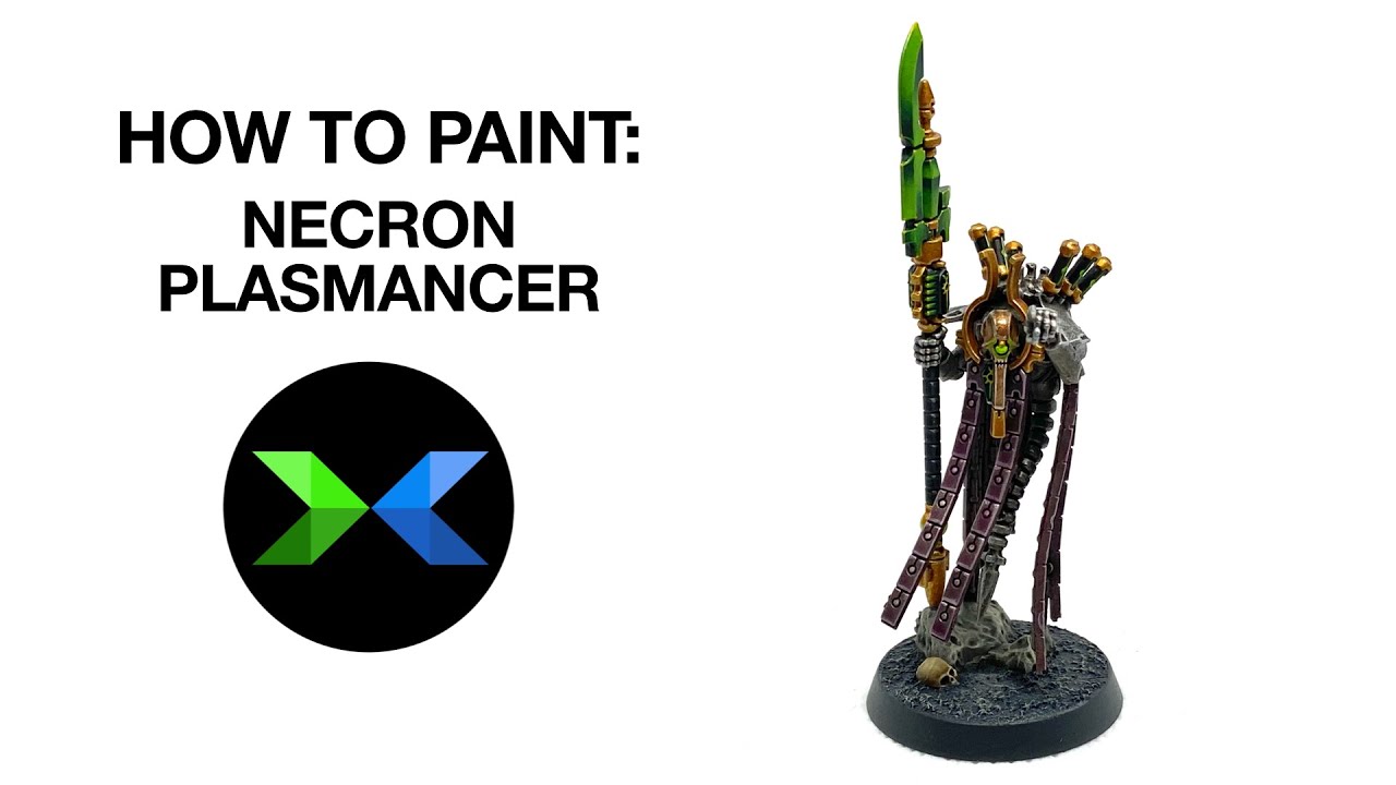 How to paint NECRON PLASMANCER // Painting Indomitus