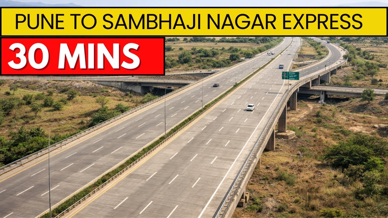Pune to Sambhajinagar Expressway &ndash; Big Developments in 2025 #PuneSambhajinagarExpressway
