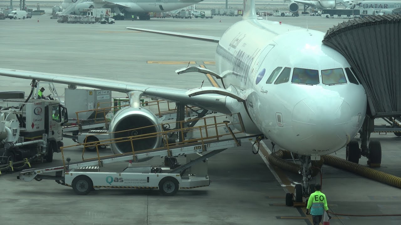Qatar Airways |DOHA - BELGRADE| Airbus A320-232 |A7-AHO| Flight Report