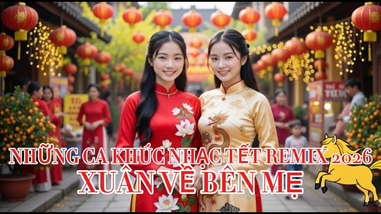 NHỮNG CA KHÚC NHẠC TẾT REMIX VUI NHỘN 2026. XUÂN VỀ BÊN MẸ