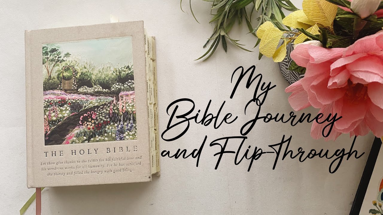 My BIble Journaling Journey and a Flip-through