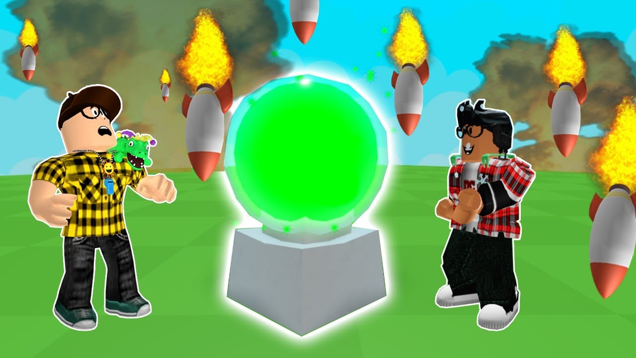 ROBLOX: NÃO TOQUE NA BOLA DE CRISTAL MISTERIOSA OU COISAS ESTRANHAS ACONTECEM!