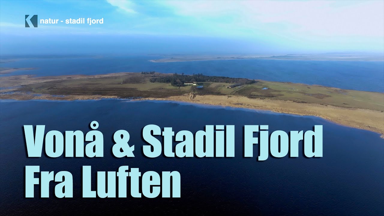 Vonå & Stadil Fjord fra luften – Vestjyllands stille vandskab | Cinematisk dronefilm