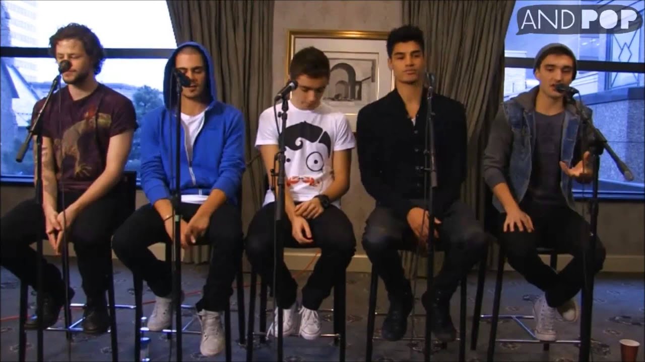 I Found You - The Wanted - acoustic performance for andpop