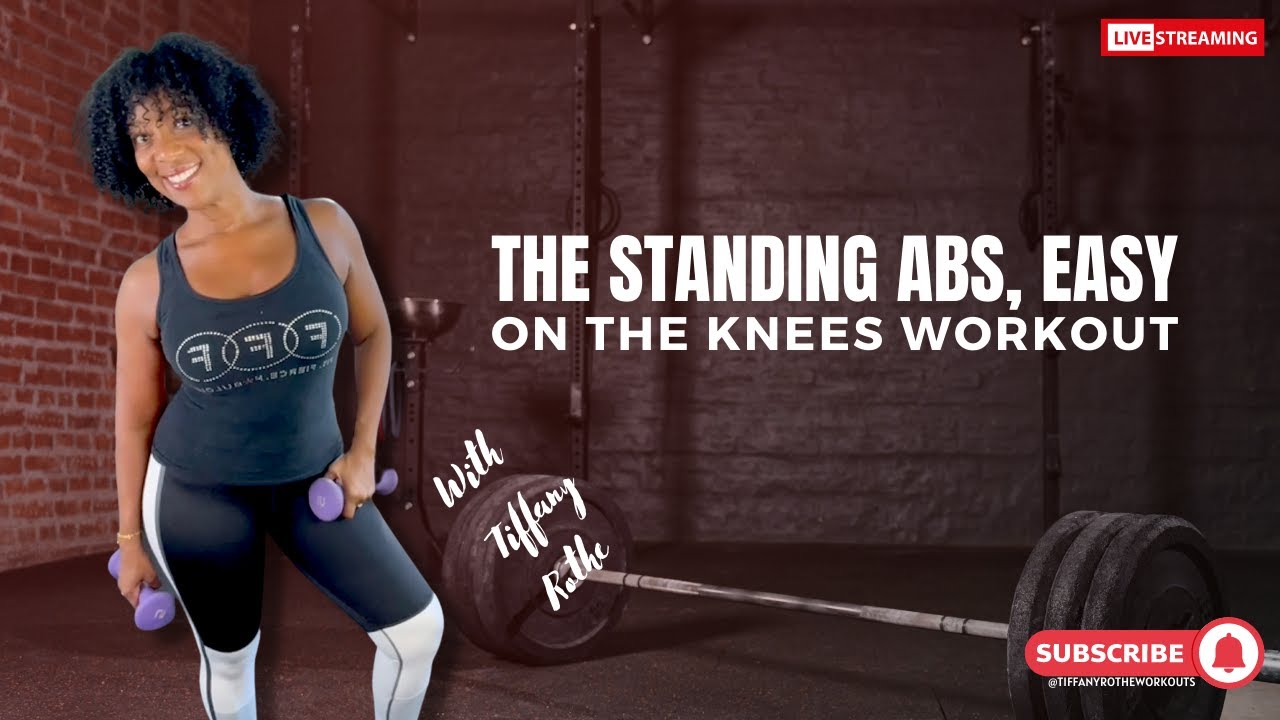 Tiffany Rothe's Standing Abs - Easy on the Knees Workout for Strong Core!