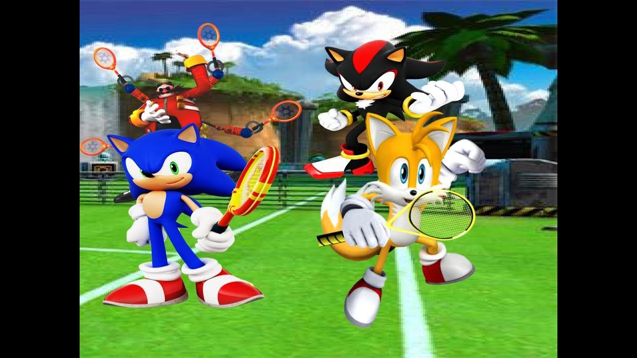 Sonic plays Sega Superstar Tennis Tournament Mode