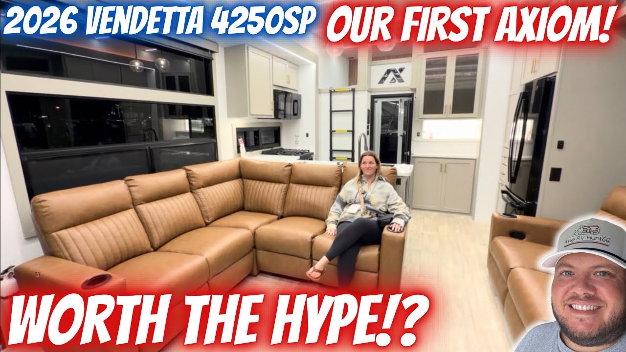 Стоит ли Axiom RV того ажиотажа?! Axiom Vendetta 4250SP 2026 года | Прицеп-фургон для перевозки т...