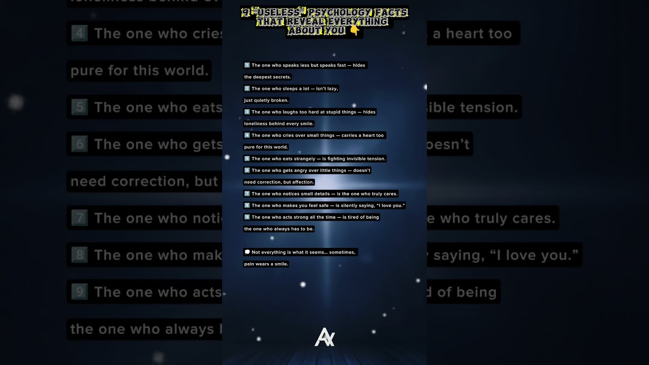 9 “Useless” Psychology Facts That Hit Too Deep | Alpha Within Motivation 