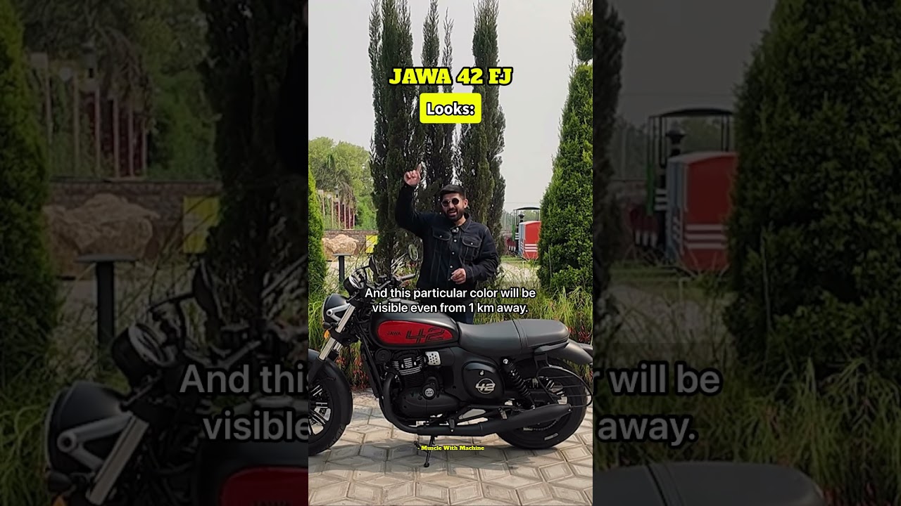 Looks - JAWA 42 FJ 2025 Review | Rajat Dhamija | Muscle with Machine 