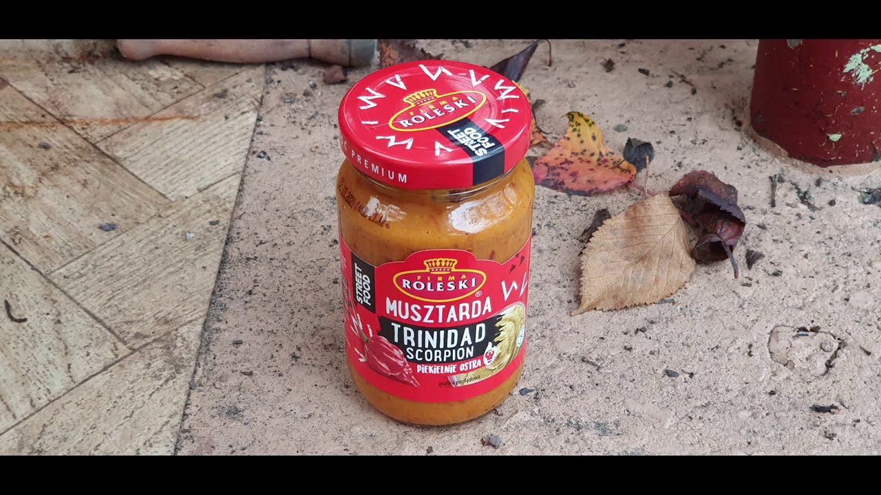 Czerwony Pingwin Musztarda Roleski Trinidad Scorpion