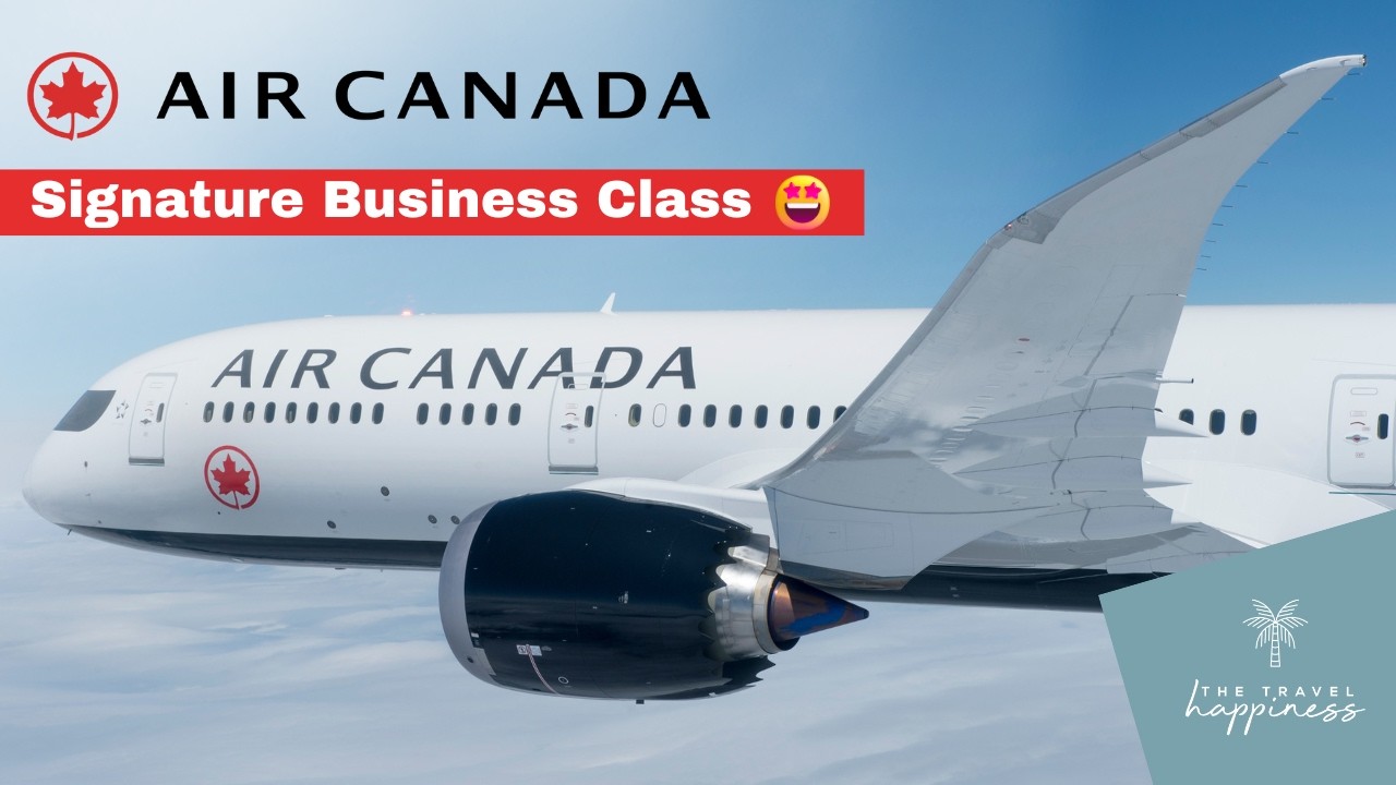 Genuss vom feinsten! 😋🍖 Air Canada Boeing 787-9 Business Class Vienna Toronto The Travel Happiness