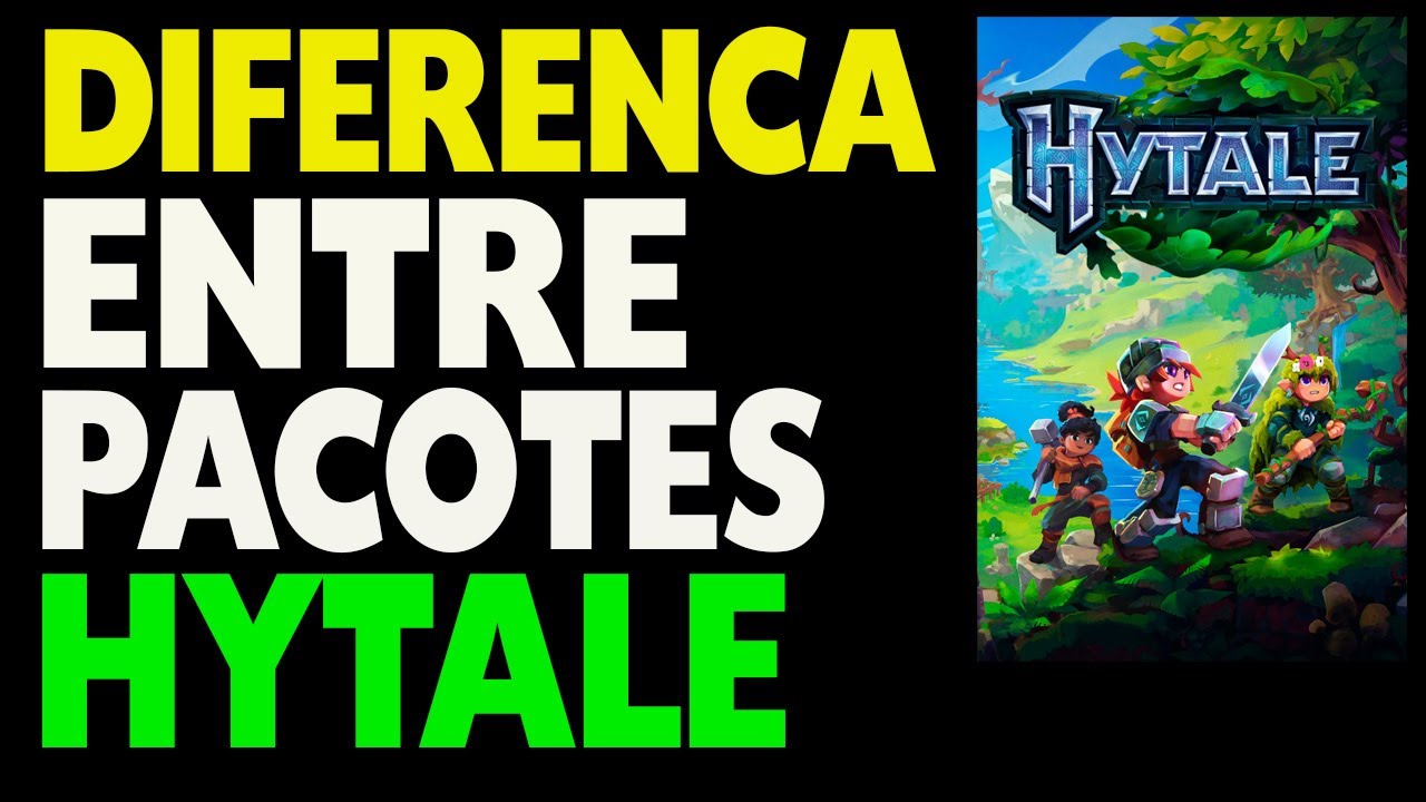 Qual a Diferença Entre os Pacotes Hytale Standard Supporter Cursebreaker