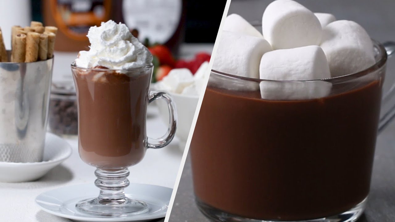 Gourmet Hot Chocolate Recipes To Warm You Up • Tasty