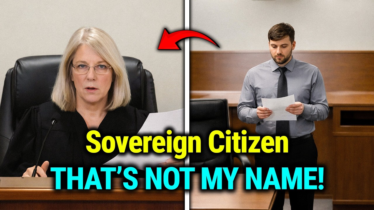 Sovereign Citizen Tries “All Caps Name” Defense — Judge Responds Firmly