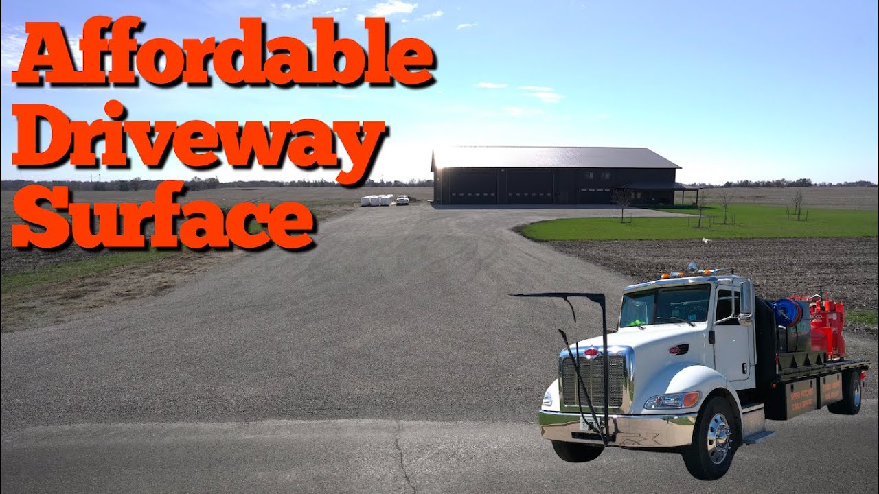 Affordable Driveway Surface - Chip Seal & Spray Patching
