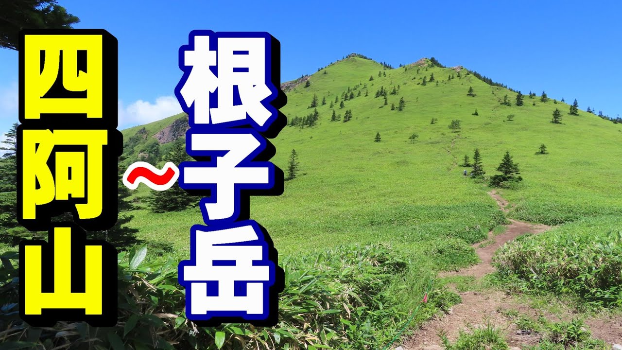 四阿山から根子岳へ　百名山と花の百名山