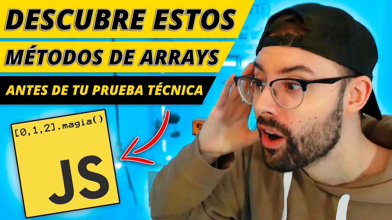 5 NUEVOS MÉTODOS DE ARRAYS en JAVASCRIPT (que debes conocer para pruebas técnicas y tu día a día) 📒
