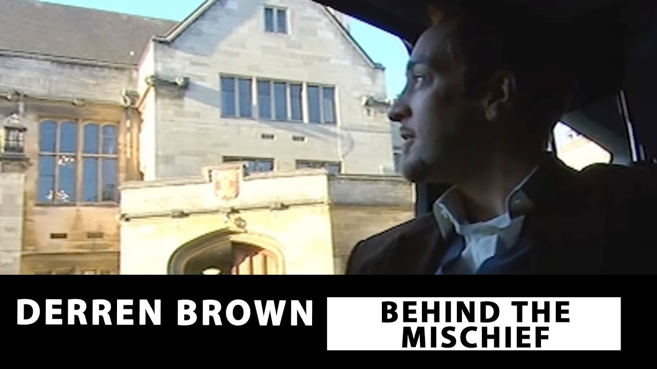 Get To Know Derren Brown: Bristol University | BEHIND THE MISCHIEF | Derren Brown