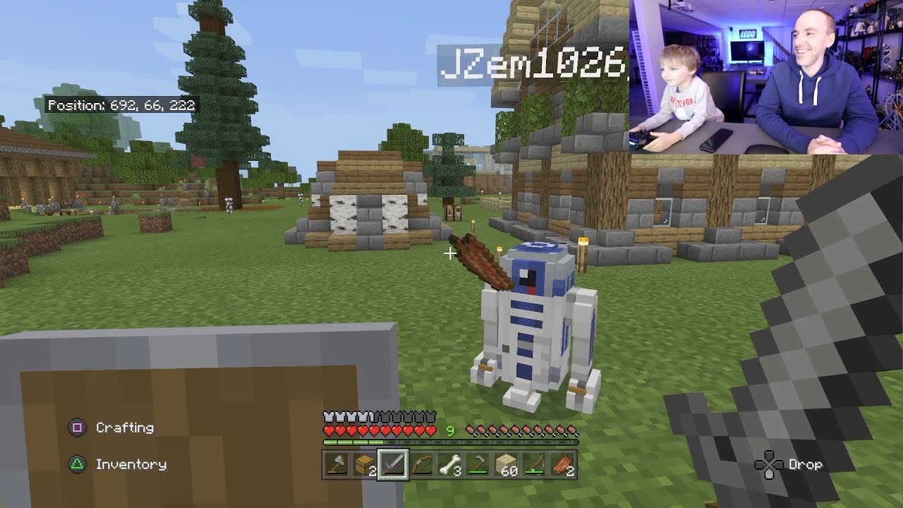 Playing In Our Minecraft Realm LIVE!