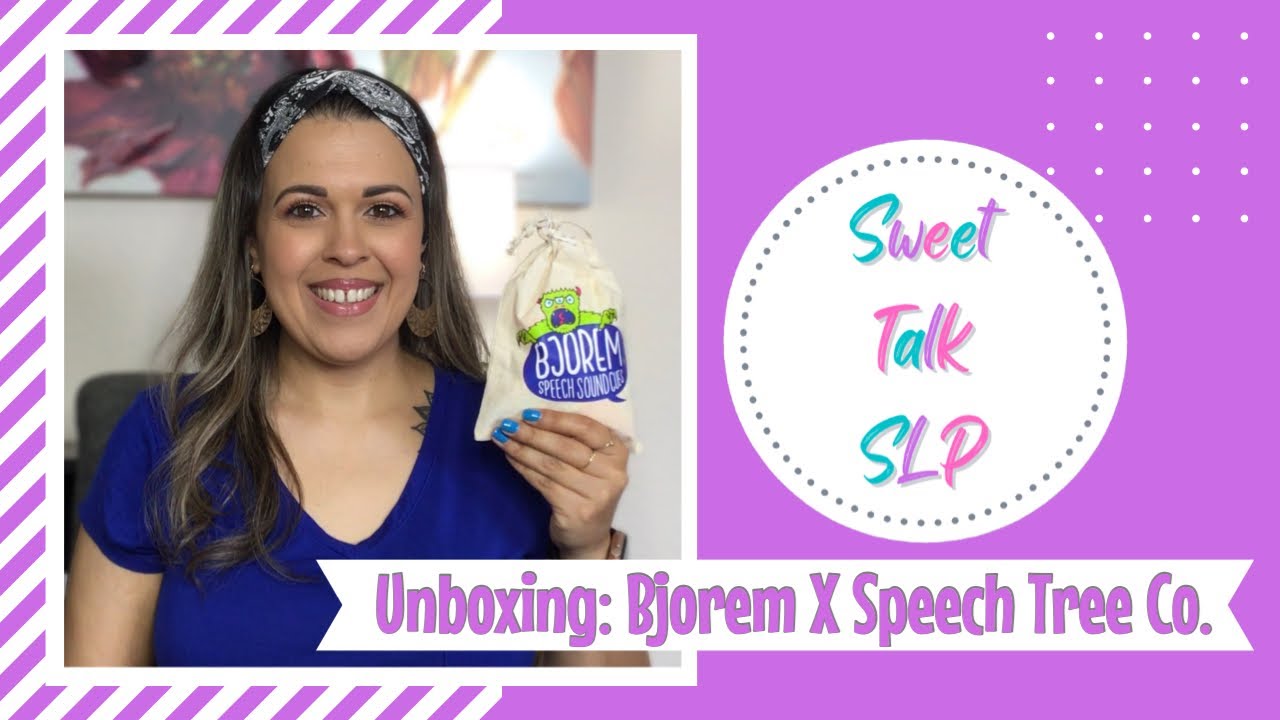 Unboxing | Bjorem X Speech Tree Co Speech Sound Cue Minis | SweetTalkSLP | June 2023