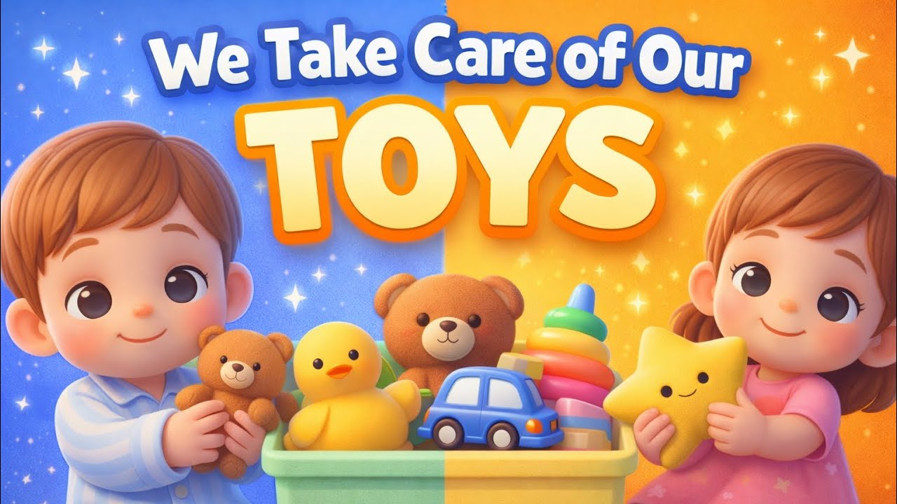 Taking Care of Our Toys 🧸 | Gentle Kids Song About Responsibility | Lume Club