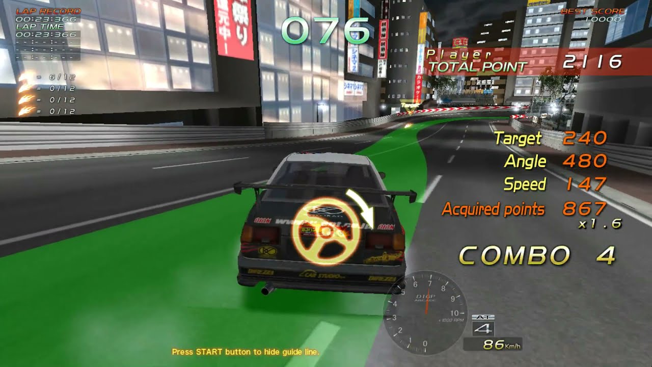 D1GP Arcade Gameplay
