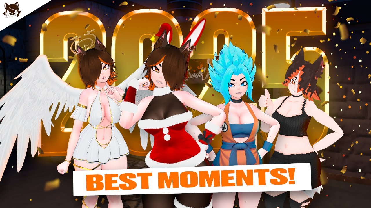 Лучшие моменты Catzy в VRChat в 2025 году!!