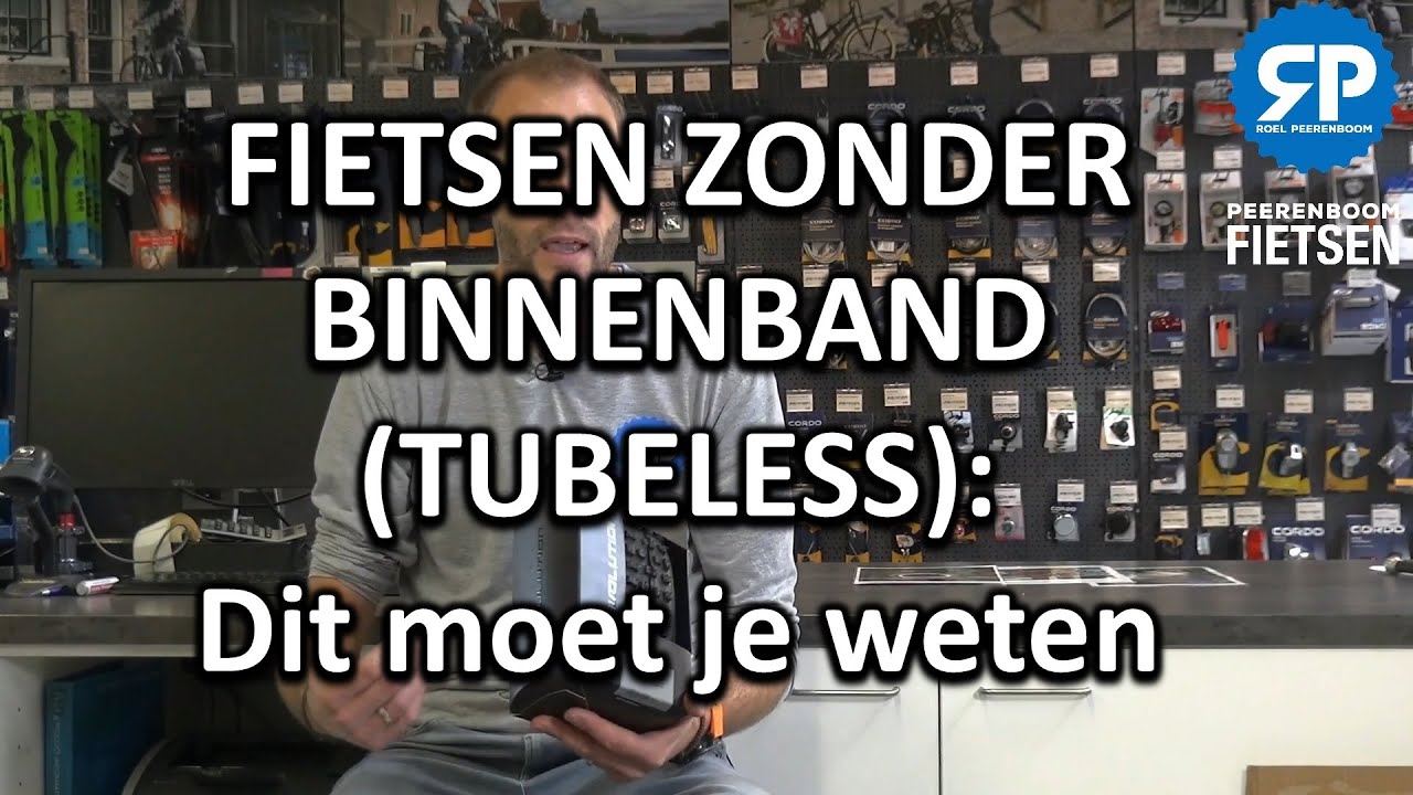 (TUBELESS) FIETSEN ZONDER BINNENBAND (TUBELESS): Dit moet je weten