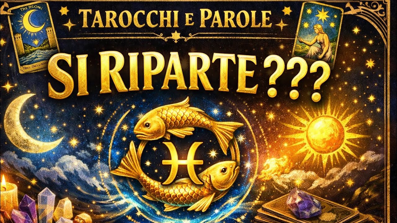 PESCI ♓️ SI RIPARTE???? 