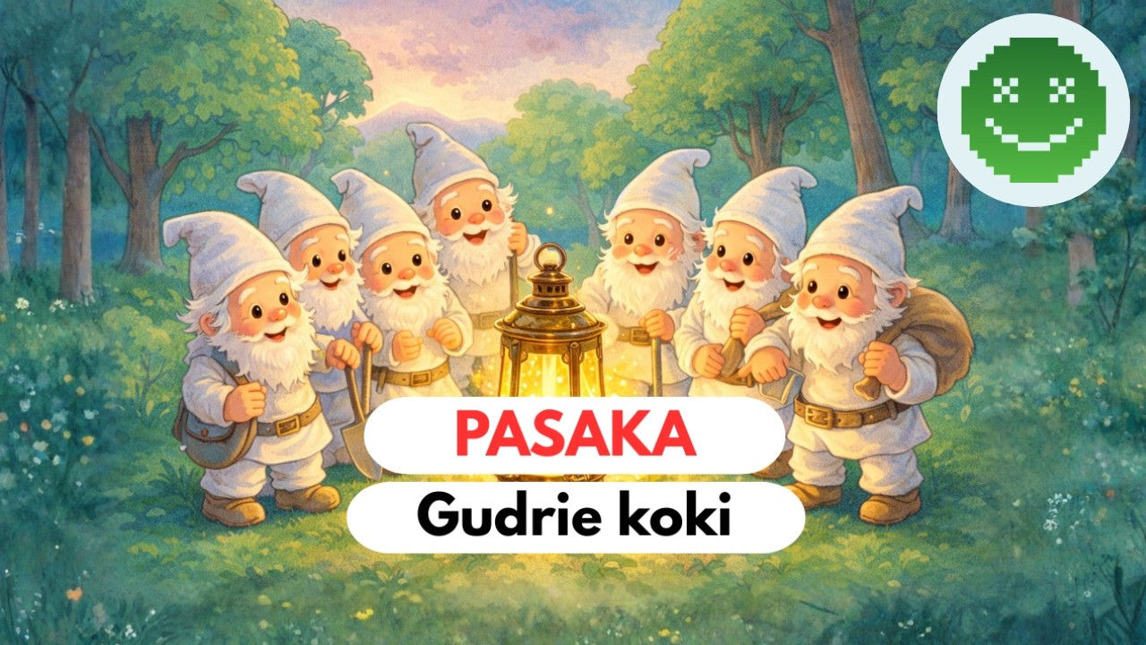Gudrie koki | Latviešu tautas pasaka bērniem | Miega pasaka