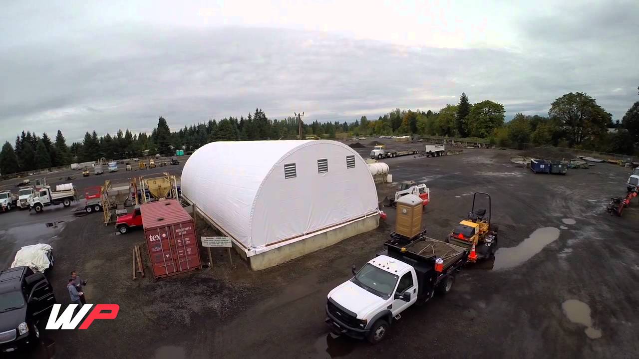 WeatherPort Salt and Sand Storage Buildings