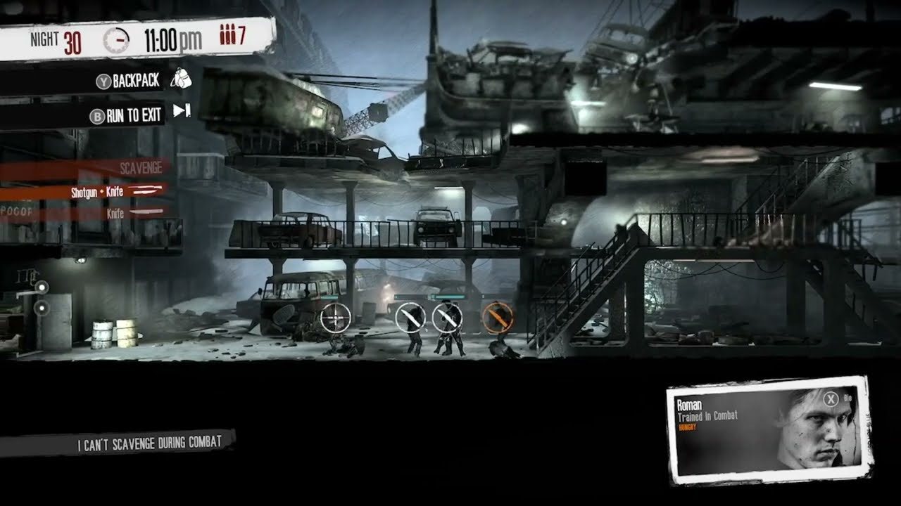This war of mine - Don't Mess with Roman - 1v6 Victory