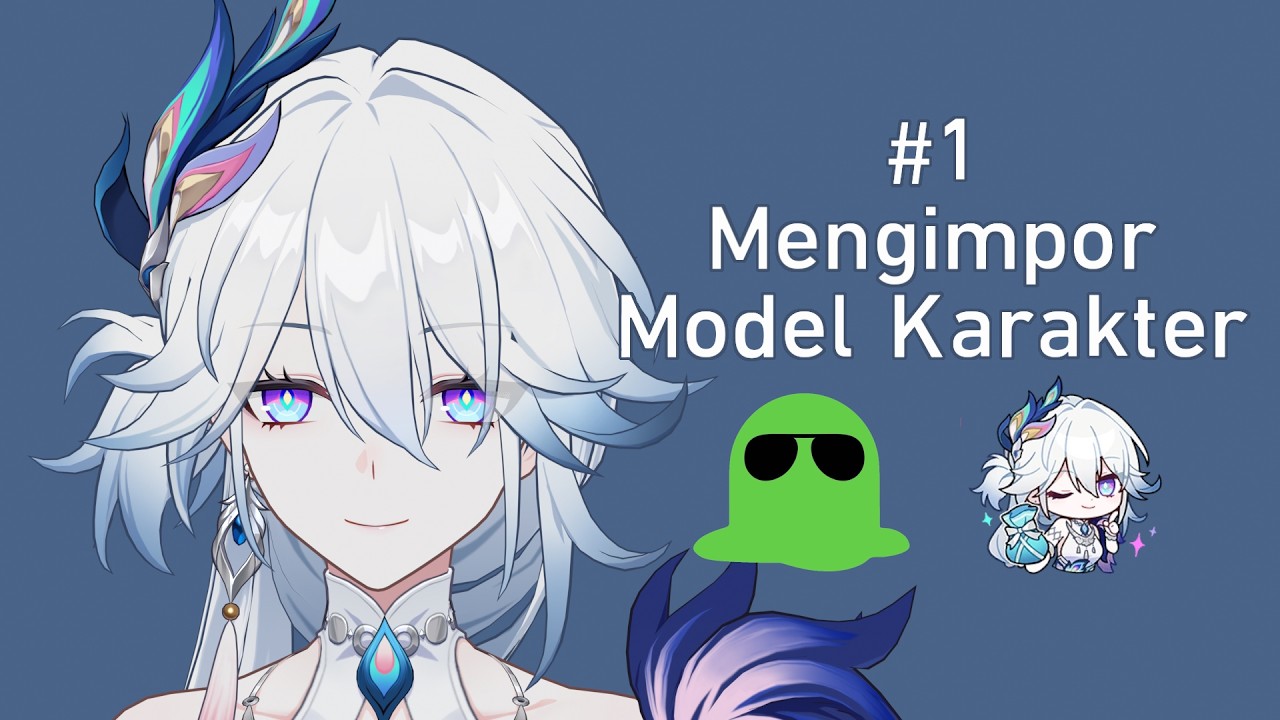 #1 How to Import Honkai Star Rail Characters in Blender Goo Engine for Beginners and Details 2026