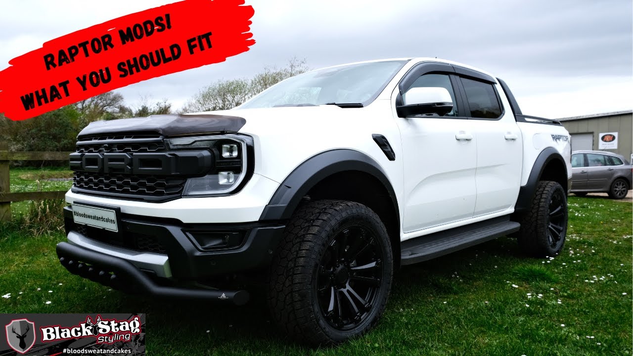 Модифицированный Ford Ranger Raptor 2024 года, новая форма, какие модификации и аксессуары подходят