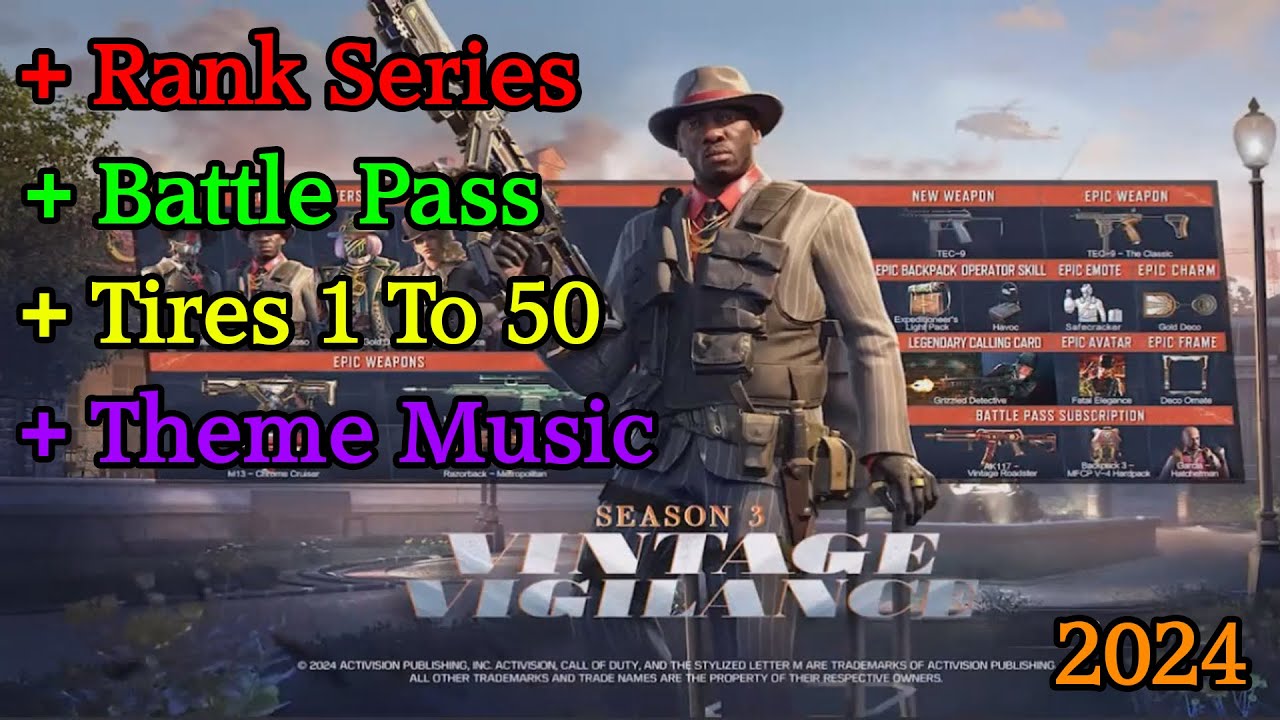 Call Of Duty Mobile Season 3 2024
