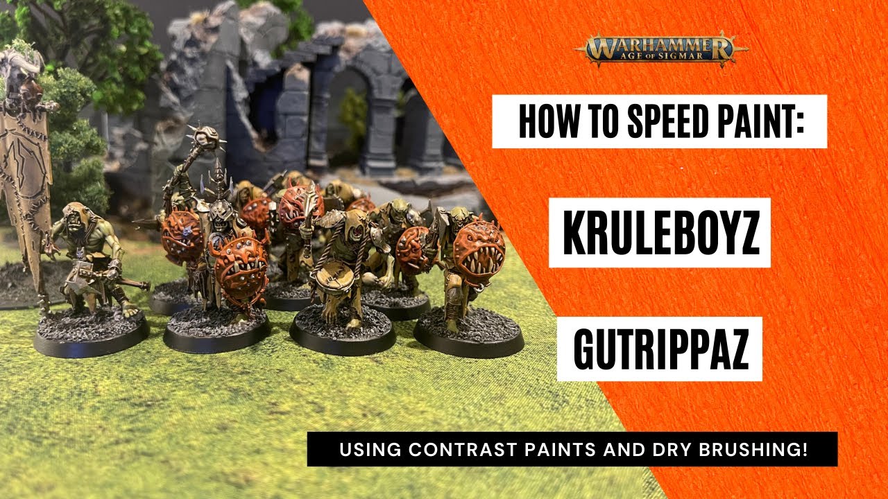 How to Speed Paint: Kruleboyz Gutrippaz