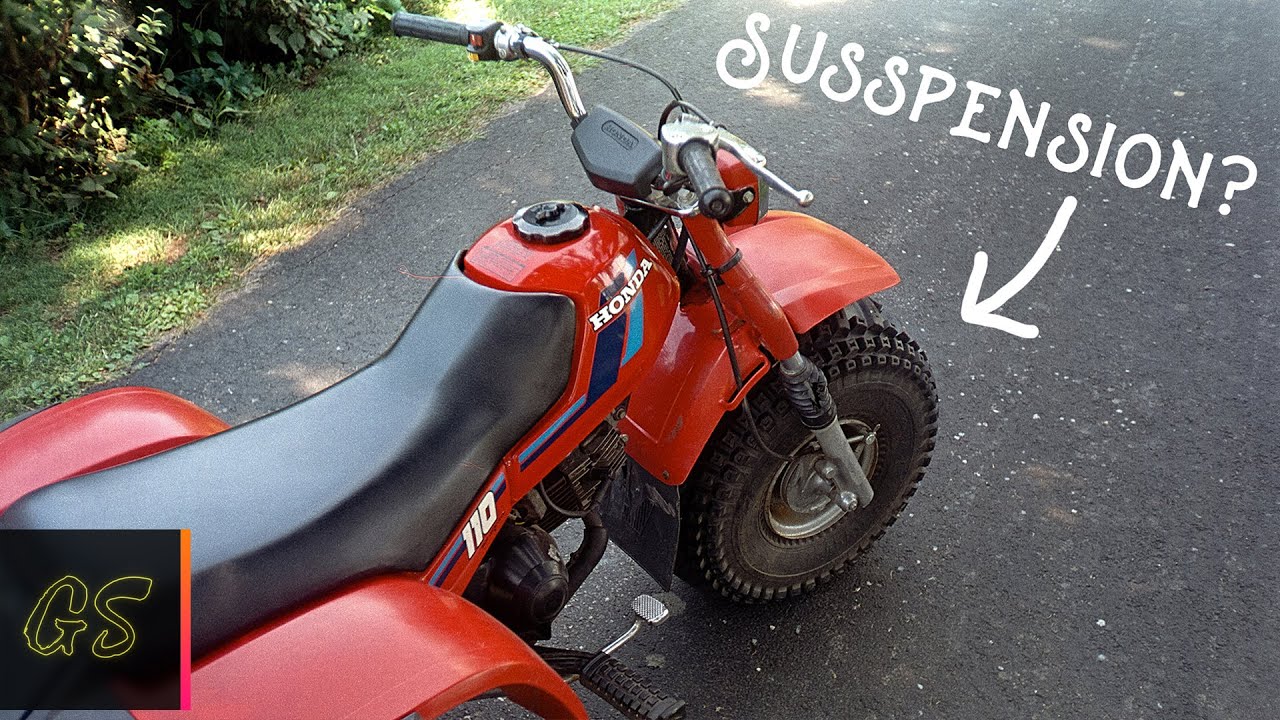 Honda ATC 110 Front End Swap - SUSPENSION AT LAST!