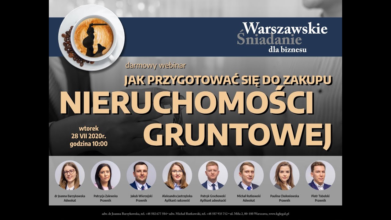 [WEBINAR] WSDB - Co podlega sprawdzeniu podczas badania prawnego nieruchomości?