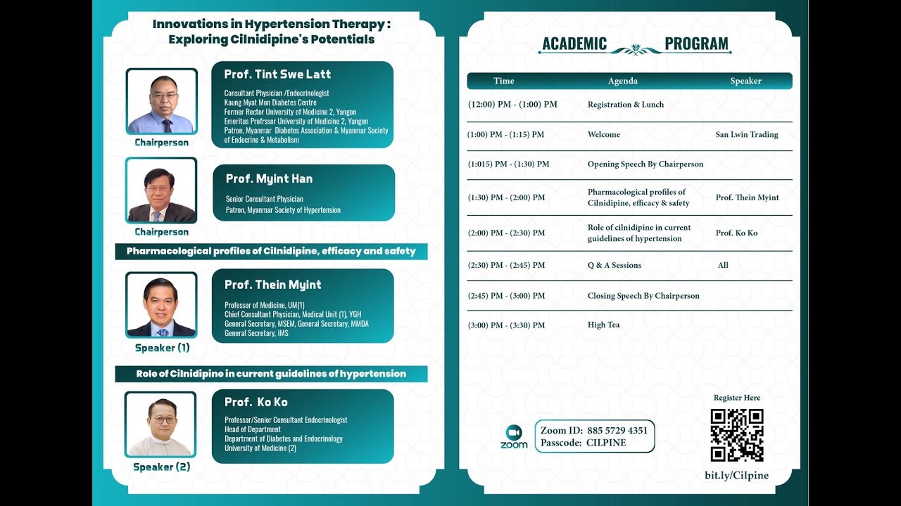 Innovations in Hypertension Therapy : Exploring Cilnidipine's Potentials