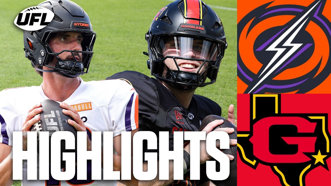 Orlando Storm vs. Houston Gamblers Highlights 🏈 UFL on FOX