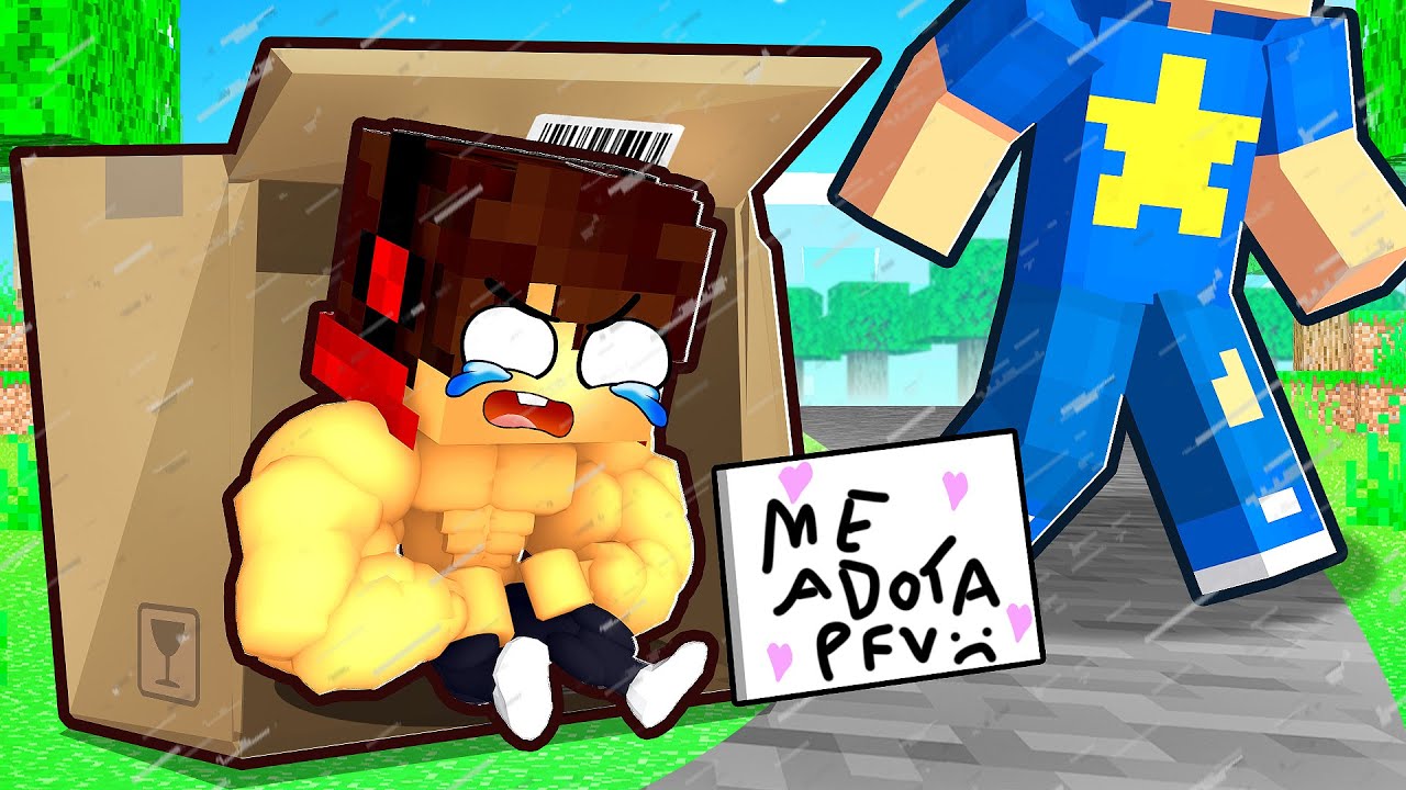 NINGUEM quer ADOTAR BEBÊ MUSCULOSO no Minecraft