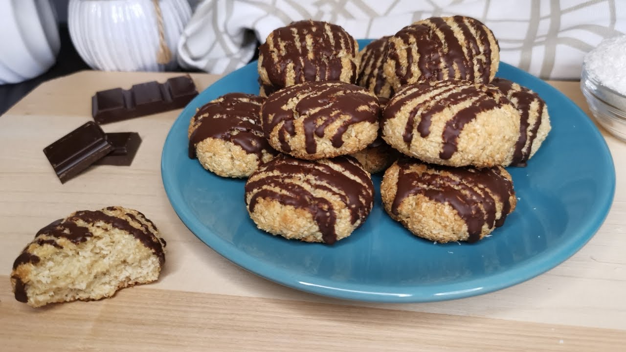 Fursecuri vegane cu nucă de cocos 🥥
