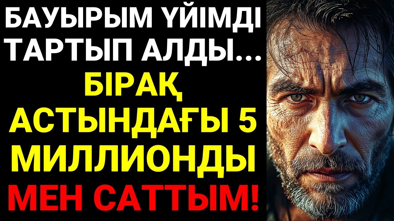 БАУЫРЫМ ҮЙІМДІ ТАРТЫП АЛДЫ... БІРАҚ АСТЫНДАҒЫ 5 МИЛЛИОНДЫ МЕН САТТЫМ! | Түнде Айтар Әңгіме