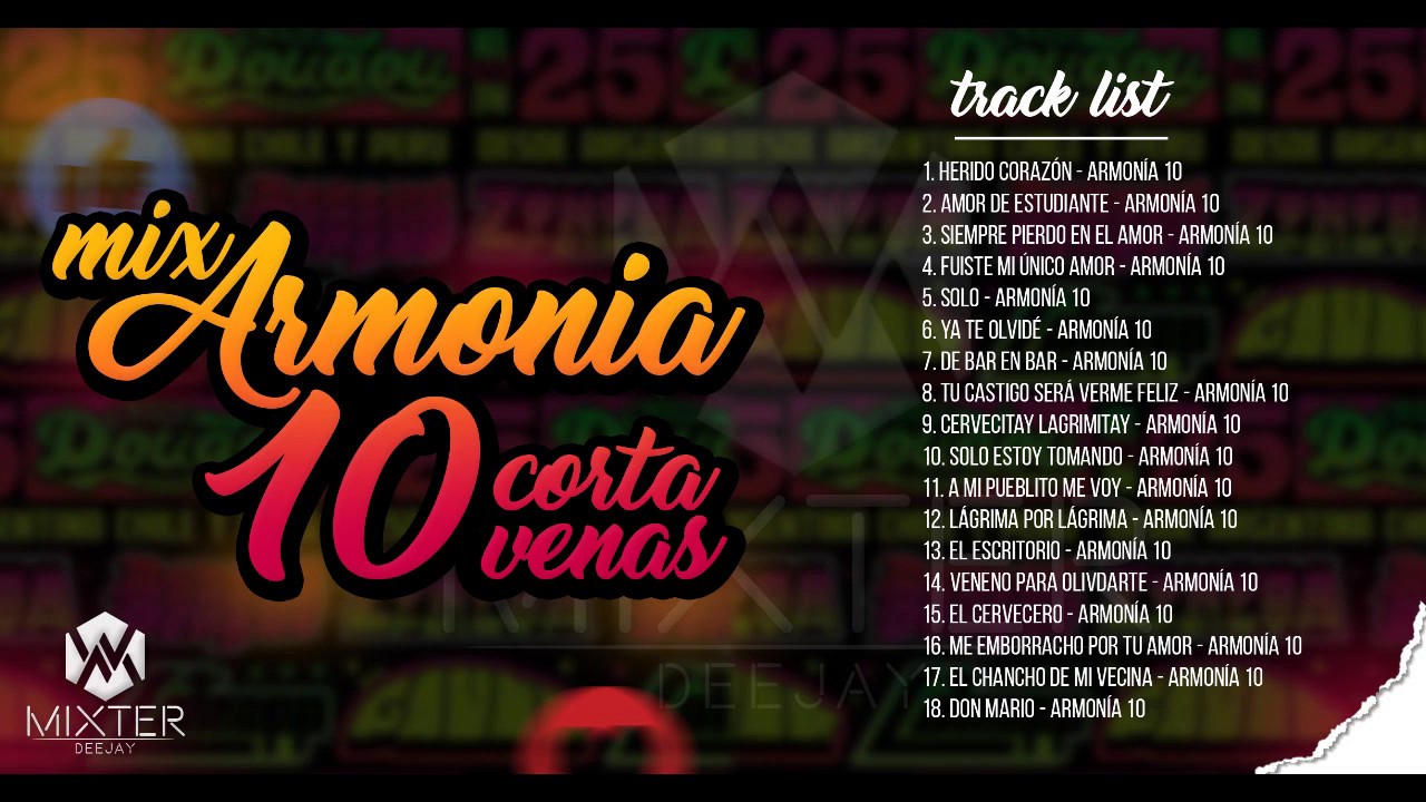 Armon&iacute;a 10 - Mix - (Corta Venas) By &deg;Mixter DJ-2020&deg;