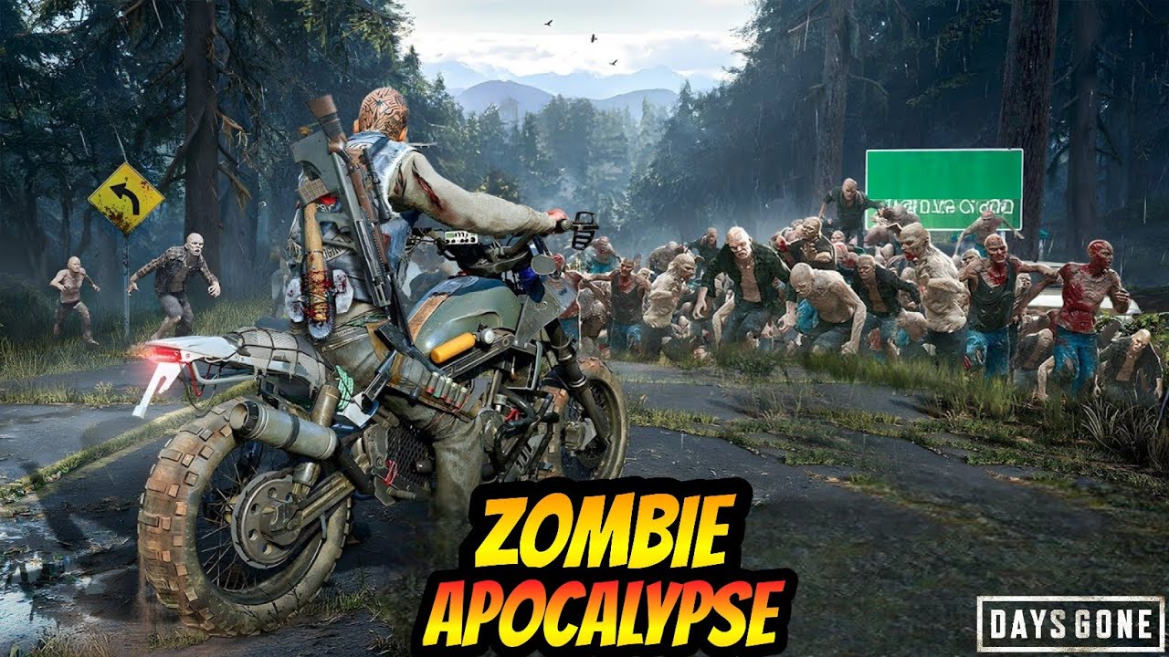 Surviving In A ZOMBIE APOCALYPTIC CITY - Days Gone Gameplay 